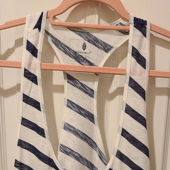 KEEP ROLLING RACERBACK TANK IN BRUSHED SAIL COMBO - Picture 3 of 12